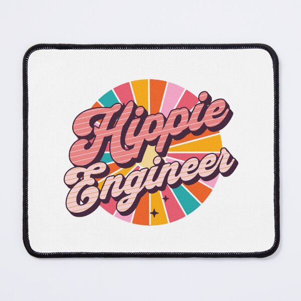 Item preview, Hippie Engineer - Christmas Gifts For Engineers - Engineering Humor - Buy This designed and sold by AlanPhotoArt.