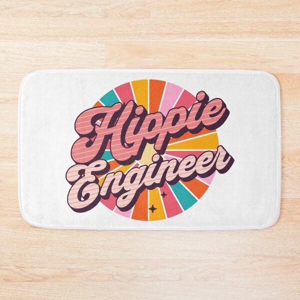 Item preview, Hippie Engineer - Christmas Gifts For Engineers - Engineering Humor - Buy This designed and sold by AlanPhotoArt.
