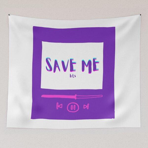 Item preview, BTS Song - Save Me designed and sold by TheMerchPeddler.