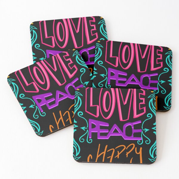 Item preview, Love Peace Happy designed and sold by PedroSanti.