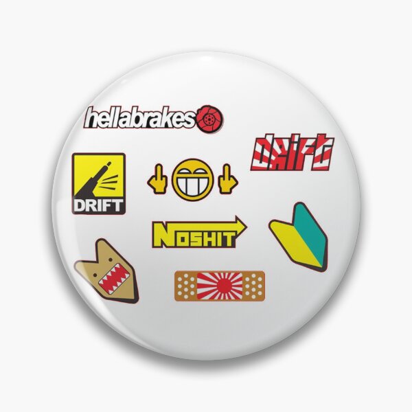 Item preview, Jdm Pack Sticker designed and sold by Nokimak.