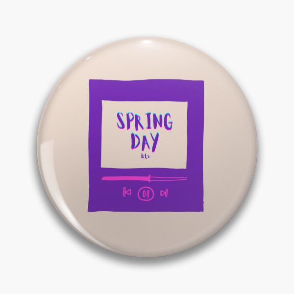Item preview, BTS Song - Spring Day designed and sold by TheMerchPeddler.