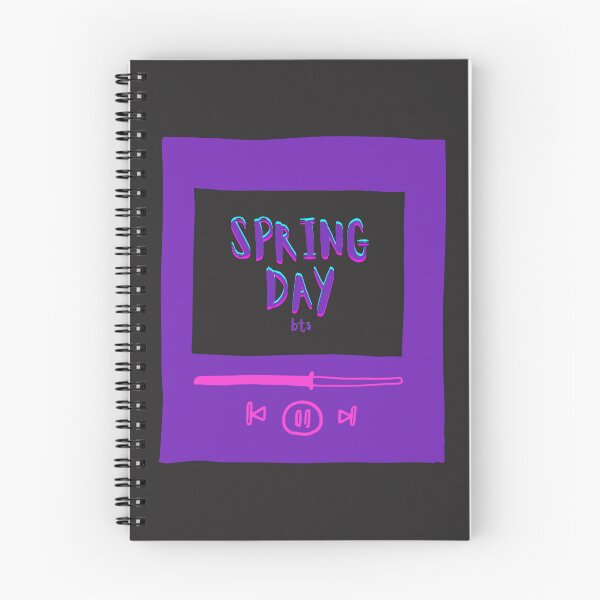 Item preview, BTS Song - Spring Day designed and sold by TheMerchPeddler.