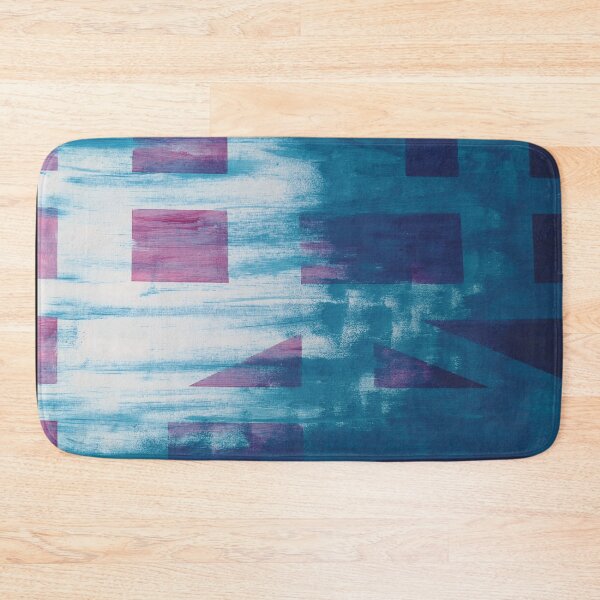 Item preview, Geometrical water in Blue designed and sold by BlackArtichoke.