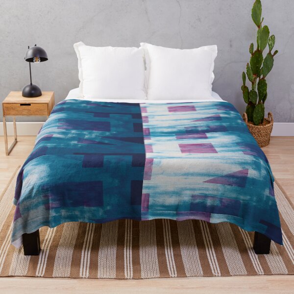 Item preview, Geometrical water in Blue designed and sold by BlackArtichoke.