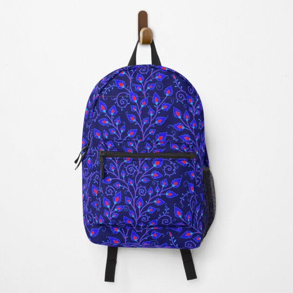 Item preview, Blue Color Vintage Style Floral Pattern Design designed and sold by deepakrode7.