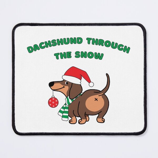 Item preview, Dachshund through the snow designed and sold by to-esu.