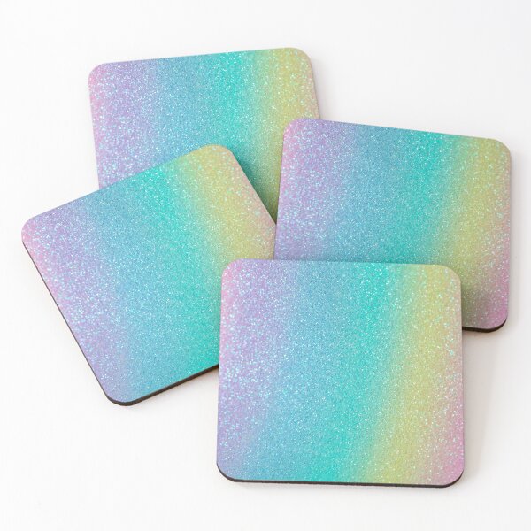 Item preview, Pastel Rainbow Ombre Gradient Stardust designed and sold by newburyboutique.