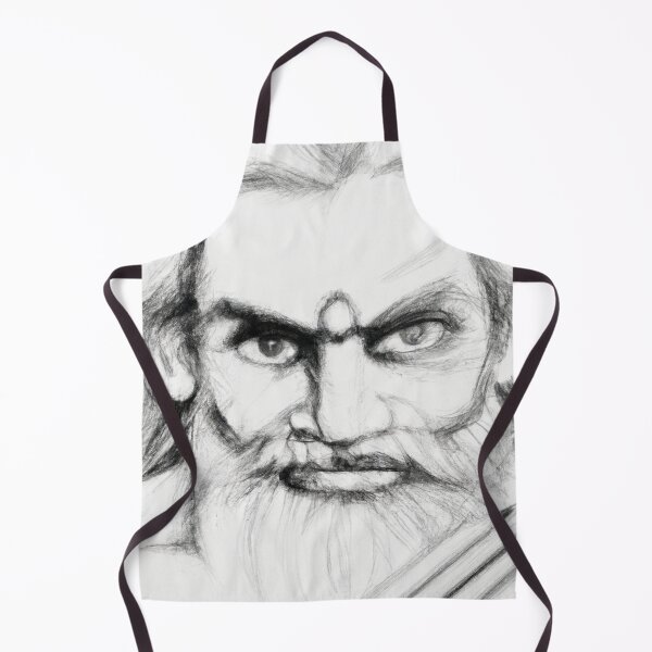 Item preview,  Badass Yogi pencil drawing, Yoga and meditation designed and sold by Ioana1.