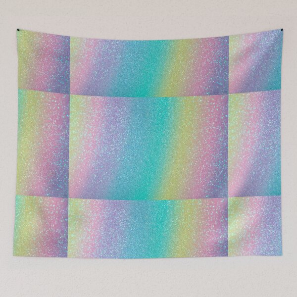 Item preview, Pastel Rainbow Ombre Gradient Stardust designed and sold by newburyboutique.