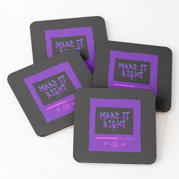 Item preview, BTS Song - Make It Right designed and sold by TheMerchPeddler.