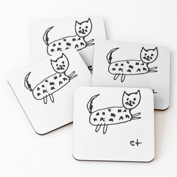 Item preview, starry cat   designed and sold by LeatheEvoke.