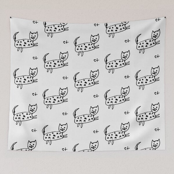 Item preview, starry cat   designed and sold by LeatheEvoke.