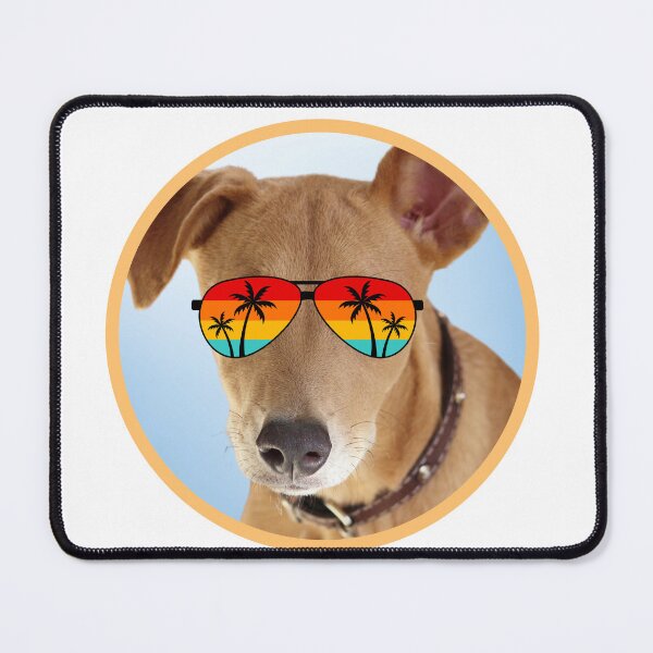 Item preview, Potcake with sunglasses for Dog Lover Dad Mom designed and sold by EsraaBaniOdeh.