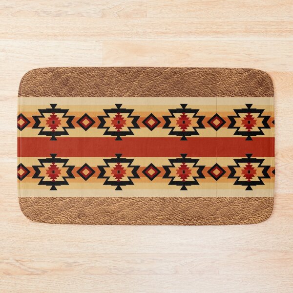 Item preview, Western Tribal Native American Symbol With Faux Leather designed and sold by handsoftime2020.