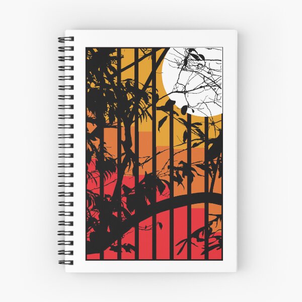 Item preview, Geometric Sunset Through Trees Design designed and sold by CLgraphics.