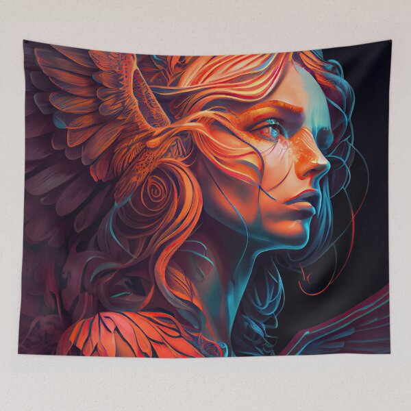 Item preview, Chevakiah (Illustration) designed and sold by OccultDreams.
