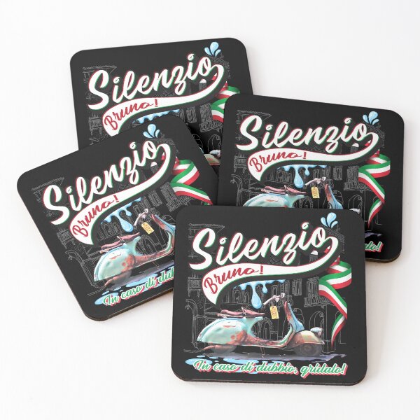 Item preview, Silenzio Bruno Dks designed and sold by Alema Art.