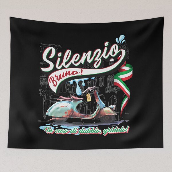 Item preview, Silenzio Bruno Dks designed and sold by Alema Art.