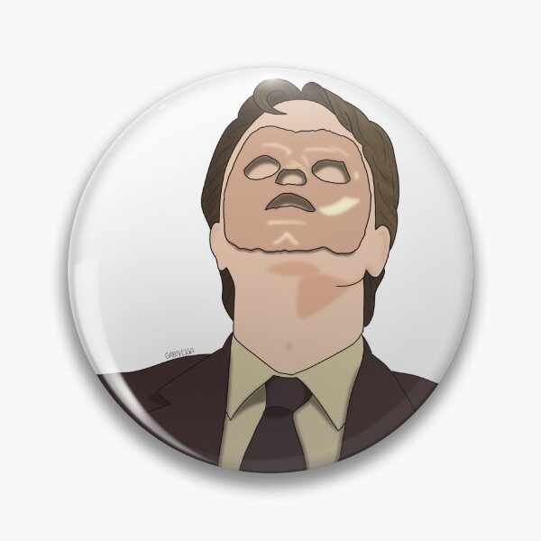 Item preview, Dwight's mask designed and sold by fanartbygabi | Gabi Veiga.