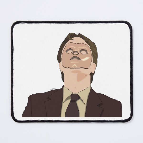 Item preview, Dwight's mask designed and sold by fanartbygabi | Gabi Veiga.