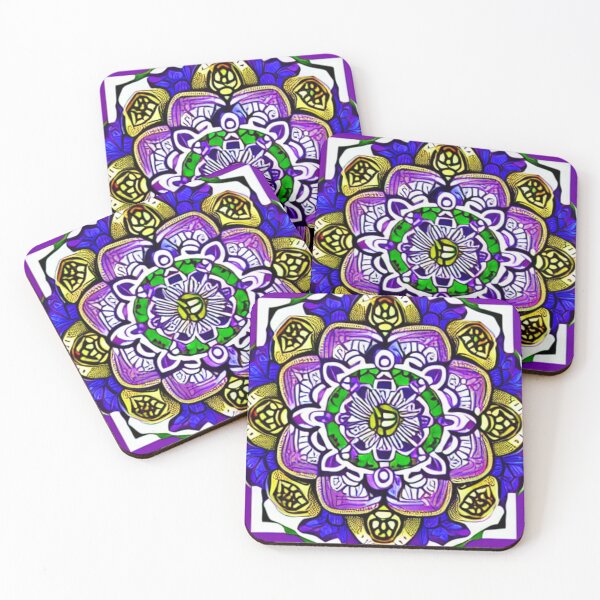 Item preview, Colorful Mandala Seamless Pattern designed and sold by Gamicnum.