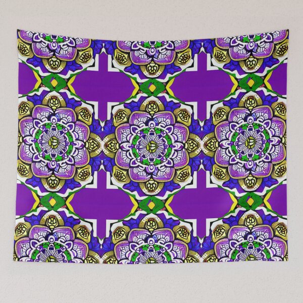 Item preview, Colorful Mandala Seamless Pattern designed and sold by Gamicnum.