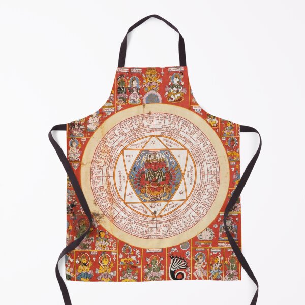 Item preview, Mandala 144 Yantra Goddess Pratyangira Gujarat India designed and sold by GuyBlank.