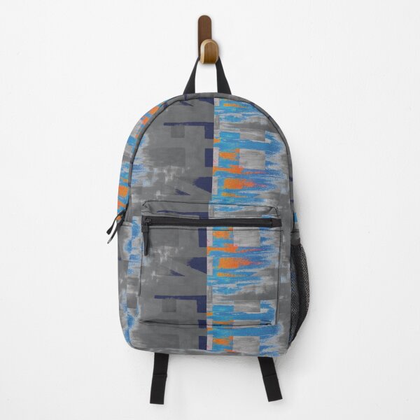Item preview, Geometrical water in Grey and Orange designed and sold by BlackArtichoke.