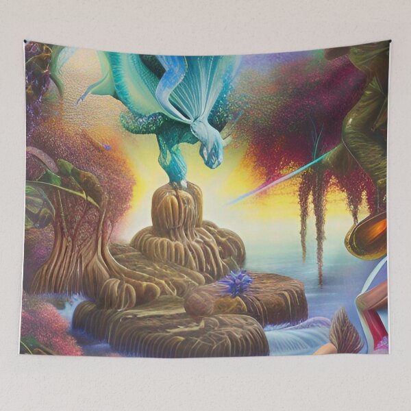 Item preview, Fantasy Place With Creatures designed and sold by VitalDesigner.