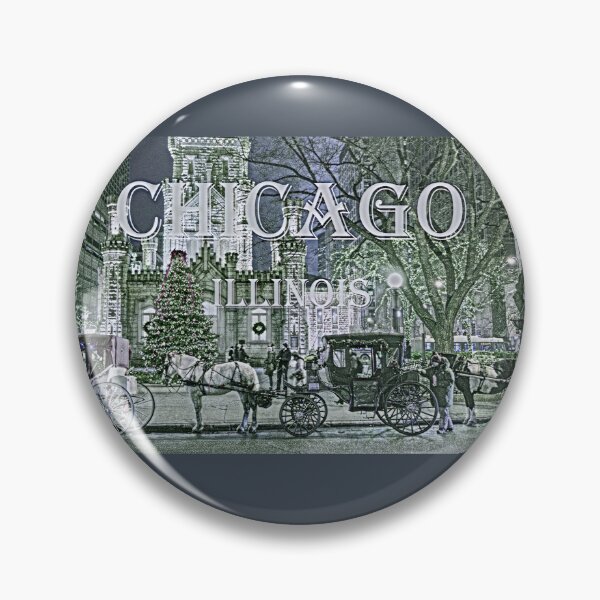 Artikelvorschau, Simple Christmas Wish Collection - Chicago, Illinois entworfen und verkauft von Sean McElroy.