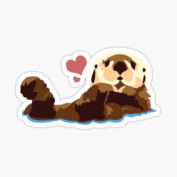 Significant Otter Sticker/ Otter Lovers/ Otter Sticker