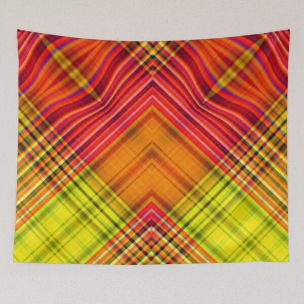 Item preview,  SPECIAL CARIBBEAN CHRISTMAS SOUVENIRS - UNIQUE ABSTRACT GEOMETRIC CARIBBEAN VOLUME PAINTING - INNOVATIVE DESIGN OF TRADITIONAL GUADELOUPEAN MADRAS - I LOVE GUADELOUPE GWADA KARUKERA. designed and sold by Ralek.