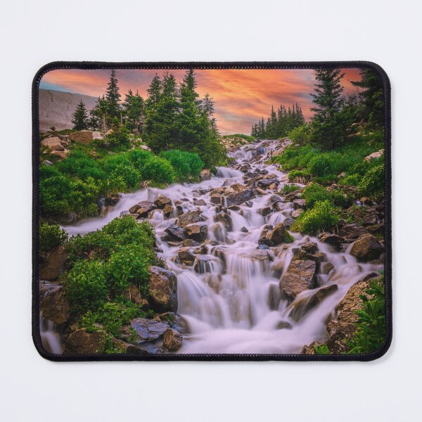 Item preview, Wilderness Stream Summer Sunset designed and sold by Elevated Imaging .