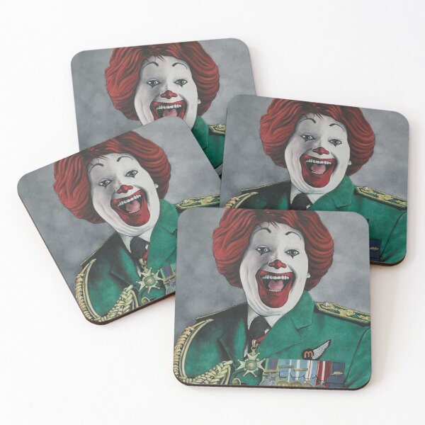 Item preview, American Ronny | General McDonald the Cannibal | Apocalypse Pop Art | Original Oil Painting Created in 2020 by Tyler Tilley (tiger picasso) designed and sold by Tyler Tilley.
