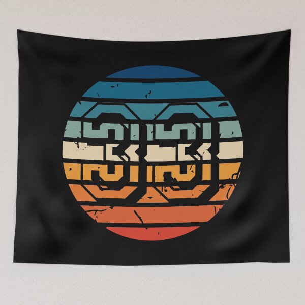 Item preview, Number 33 Vintage Retro Sport Sunset Birthday Squad Racing Numbers designed and sold by 27th-Tee.