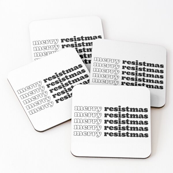 Item preview, MERRY RESISTMAS | FEMINIST CHRISTMAS QUOTE designed and sold by Festive Feminist.