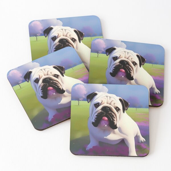 Item preview, Cute Dog Bulldog designed and sold by CattlettArt.
