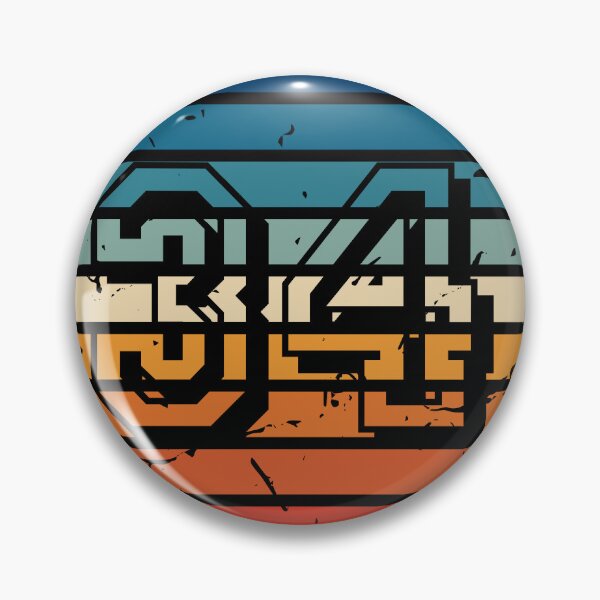 Item preview, Number 34 Vintage Retro Sport Sunset Birthday Squad Racing Numbers designed and sold by 27th-Tee.