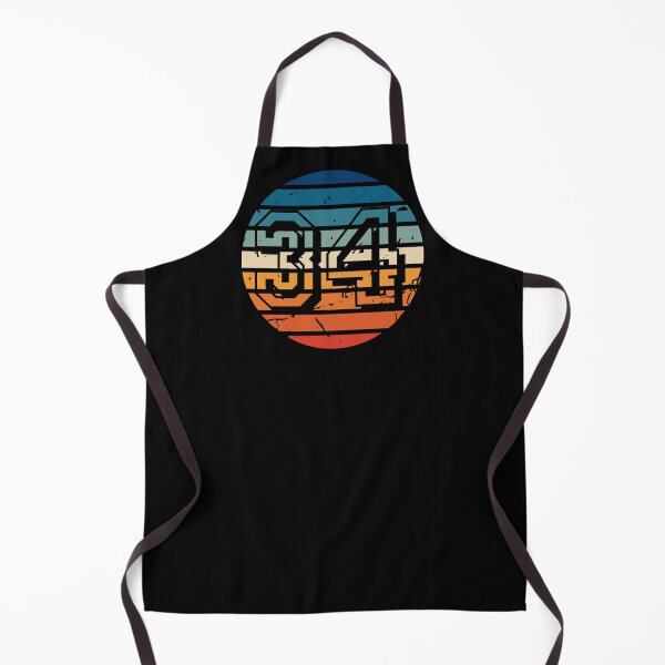 Item preview, Number 34 Vintage Retro Sport Sunset Birthday Squad Racing Numbers designed and sold by 27th-Tee.