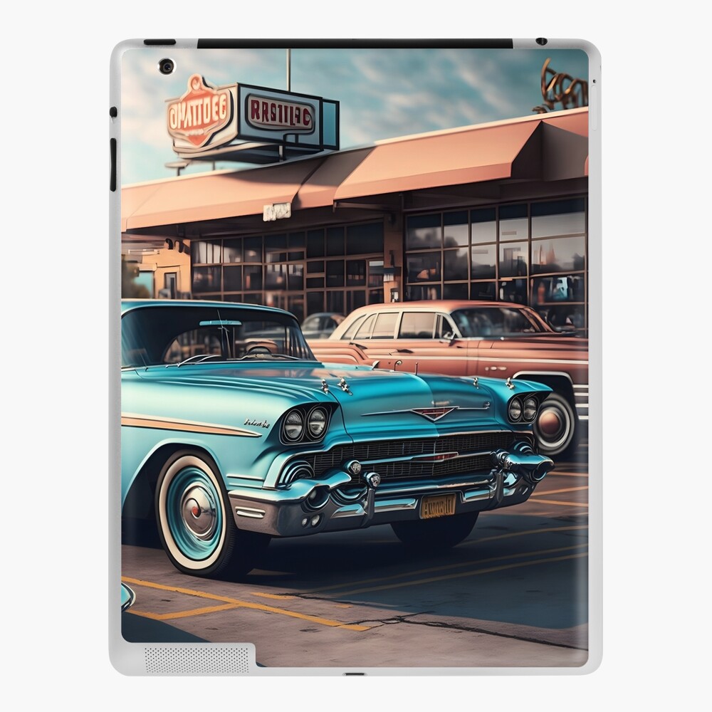 Vintage Car Dealership Poster for Sale by meshhead