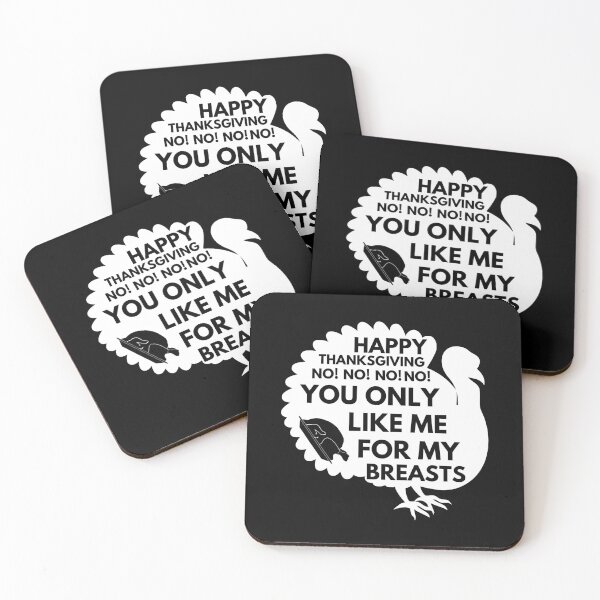 Item preview, Dirty Thanksgiving meme You only like me for my breasts  designed and sold by 5thseason-shop.