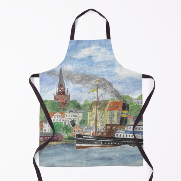 Item preview, The Flensburg harbor with the Alexandra designed and sold by Sandra Steinke.