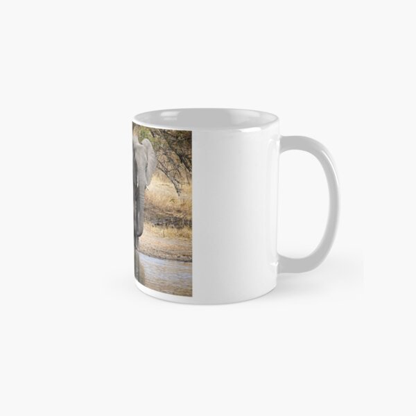 Elephant Mom and Babies Classic Mug