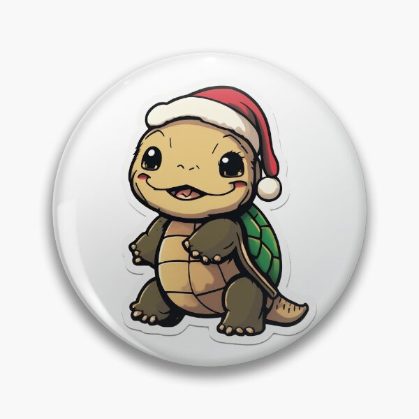 Item preview, Cute baby happy christmas turtle with santa hat designed and sold by Victorsju.