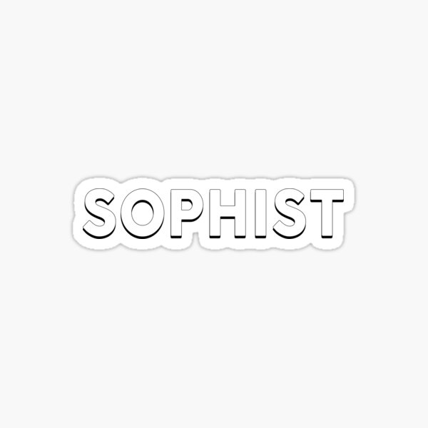 Sophist Sticker