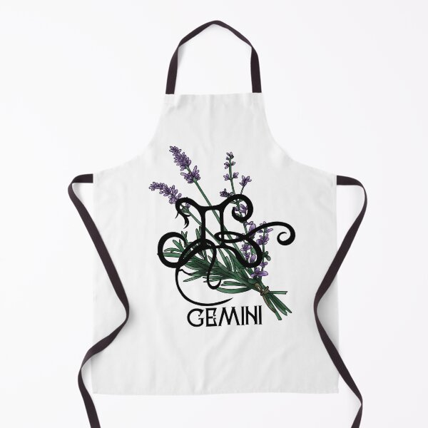 Item preview, Gemini Zodiac floral designed and sold by BlackCatArtBB.