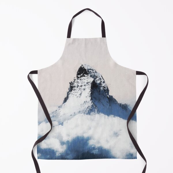 Item preview, Matterhorn Mountain Switzerland Zermatt, European Swiss Alps Mountains, Winter Matterhorn Landscape Oil Paint, Switzerland Highest Peak designed and sold by Paintcorner.