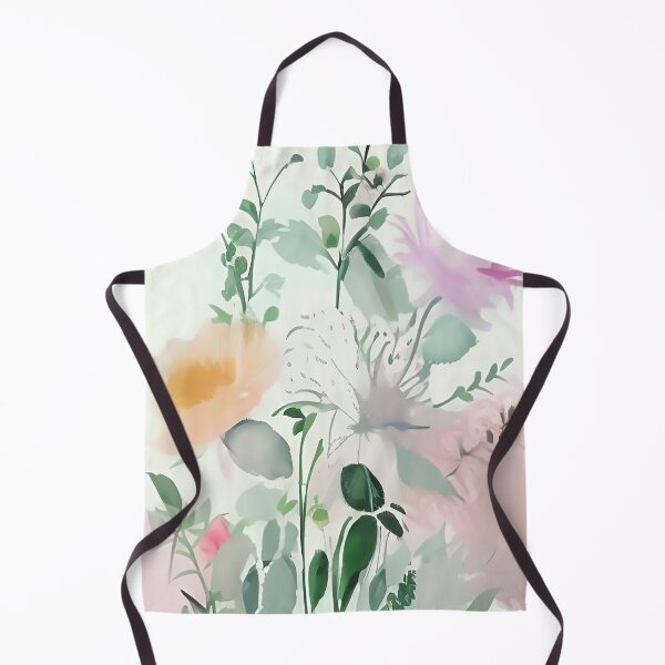 Item preview, Pretty Watercolor Flowers designed and sold by CattlettArt.