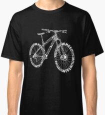 Bicycle Amazing Anatomy Mountain Bike Classic T-Shirt